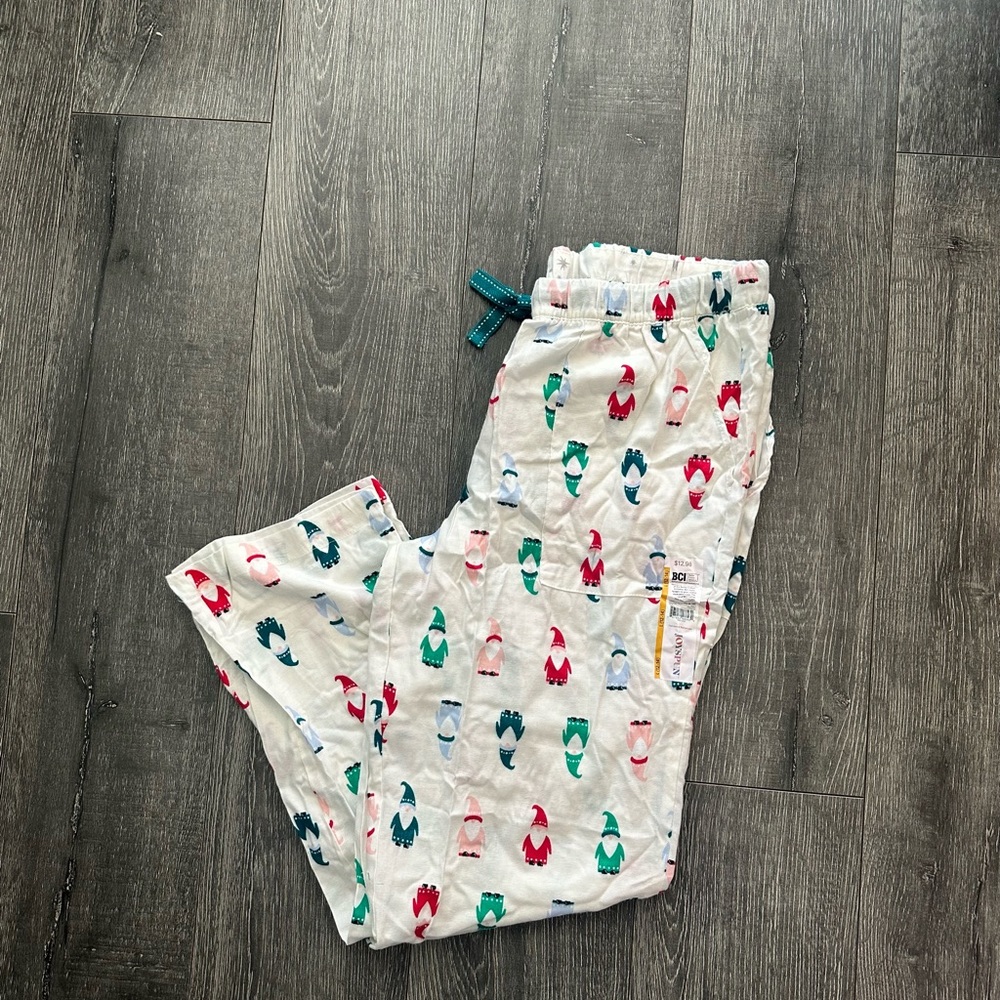 Joyspun Woman’s Christmas Holidays Gnome pajama pants